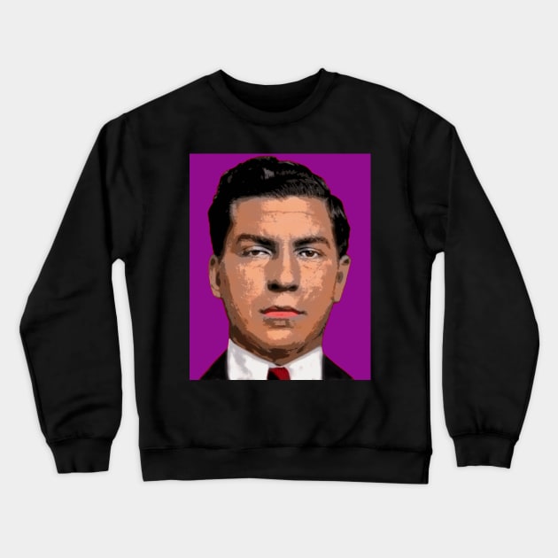 lucky luciano Crewneck Sweatshirt by oryan80